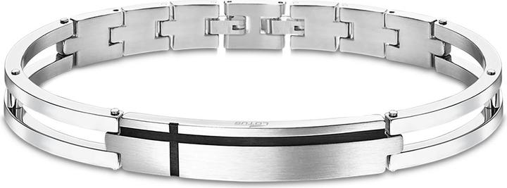 Actual product image Lotus MEN BRACELET IN BLACK LS1969-2/1 STEEL, MEN (19.50 cm, Stainless steel)