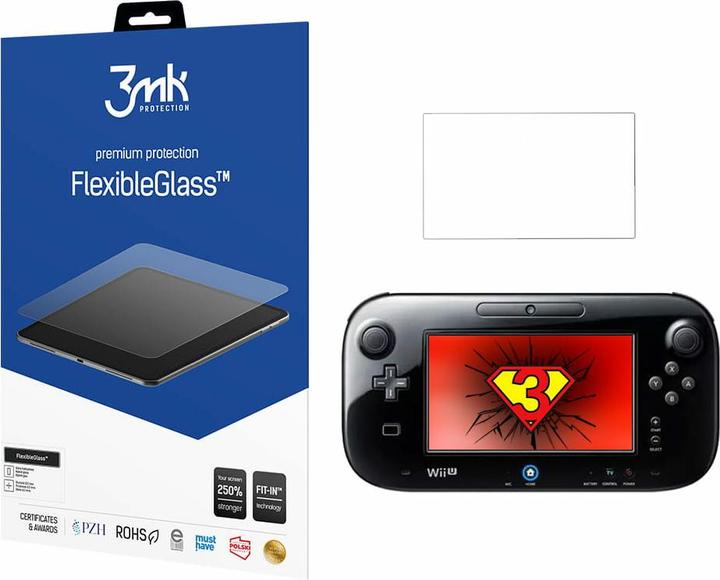 Produktbild 3MK Wii U-Gamepad – FlexibleGlass™ (Wii U)