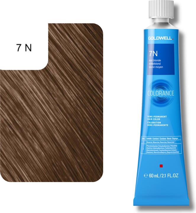 Produktbild Goldwell Colorance Tube Demi-Permanente (7N 	mittelblond)