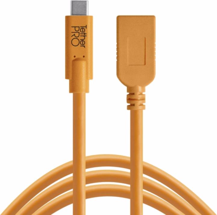 Actual product image Tether Tools USB-C to USB female adapter 4.6m (4.60 m, USB 3.2 Gen 2x2)