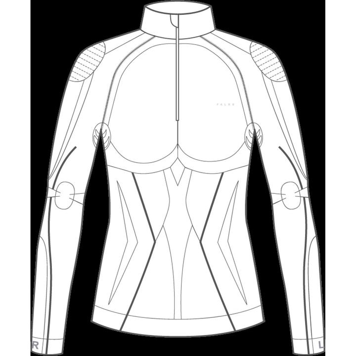 Actual product image Falke Damen Langarmshirt Maximum Warm (M)
