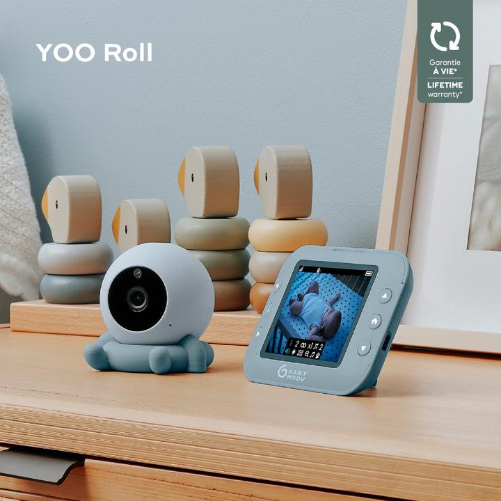 Actual product image Babymoov Yoo Roll Video Baby Monitor (Video & Audio, 300 m)