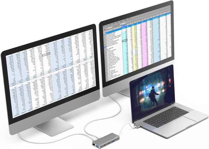 Image du produit Hama Hub USB-C (USB-C, 12 Ports)