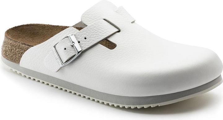 Actual product image Birkenstock Boston Super Grip Natural Leather Normal (44)