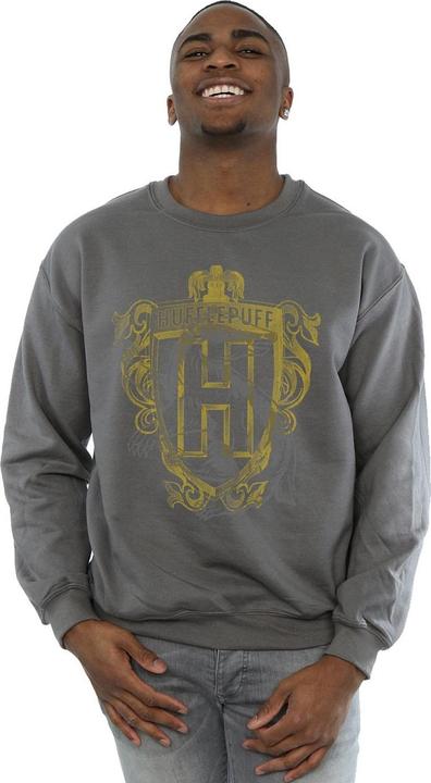 Actual product image Mens Hufflepuff Badger Crest Sweatshirt (L)