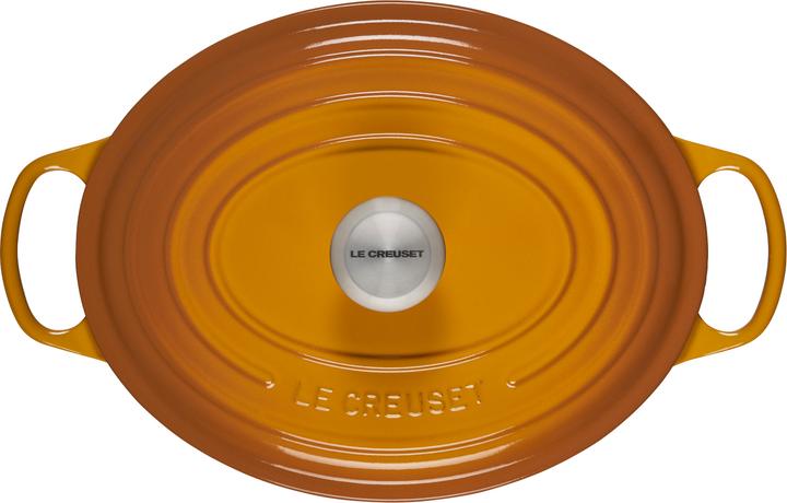 Image du produit Le Creuset Cocotte Signature ovale 31 cm Nectar (31 cm, Cocotte + faitout, Fonte)