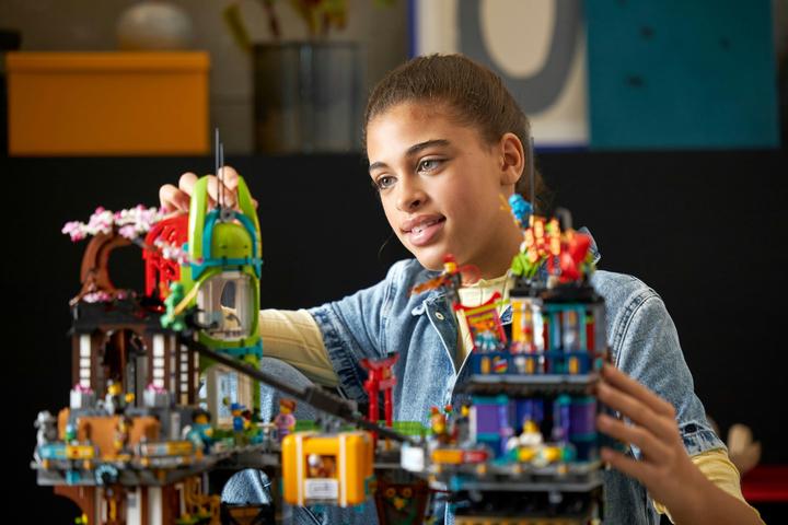 Actual product image LEGO Ninjago - Markets in the City (71799, LEGO Ninjago, LEGO Rare Sets)