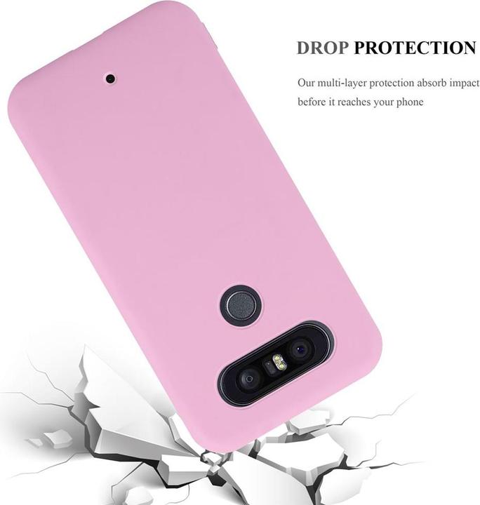 Actual product image Cadorabo TPU Candy Cover (LG Q8)