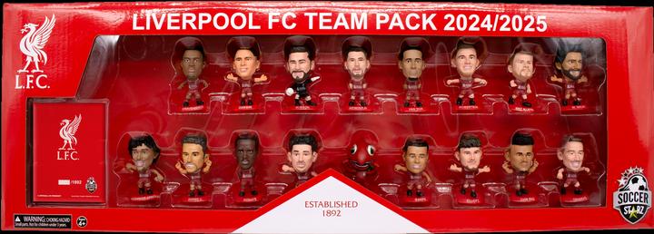 Immagine prodotto Creative Distribution SoccerStarz - Squadra del Liverpool - Pacchetto 17 Figure (Versione 2024/25)