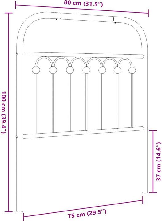 Immagine prodotto VidaXL Kwabina (80 x 3 x 100 cm)