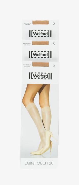 Immagine prodotto Wolford Calze al ginocchio "Satin Touch" gobi (20 DEN, 38, M)
