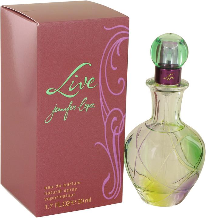 Actual product image Jennifer Lopez Live by Eau de Parfum Spray 50 ml (Eau de parfum, 50 ml)