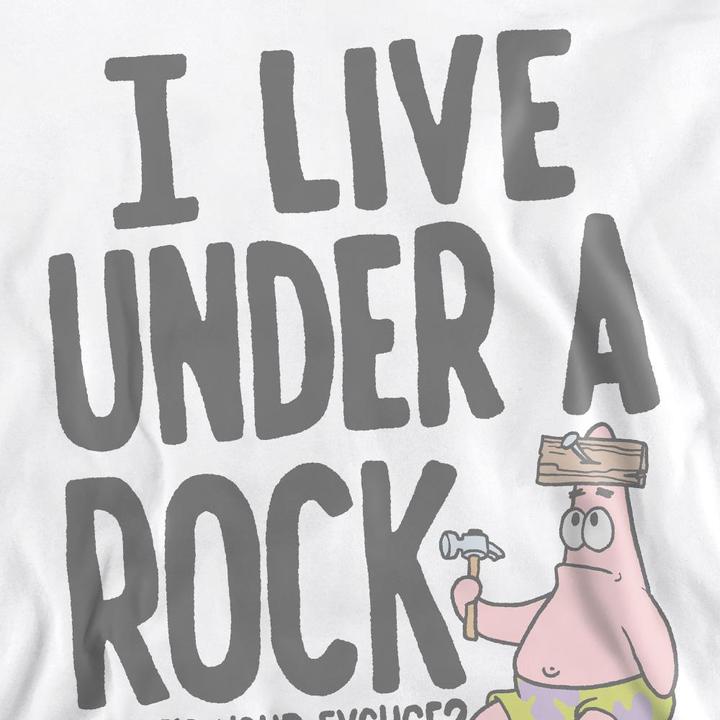 Image du produit Spongebob Squarepants - Sweat UNDER A ROCK - Adulte (S)