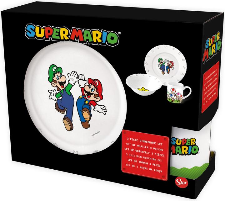 Produktbild Stor Super Mario - 3-Piece Ceramic Gift Set (20045)