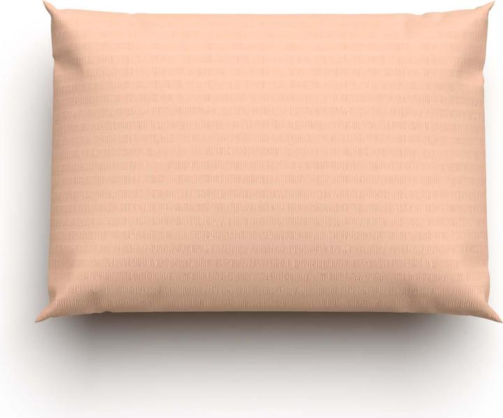Produktbild Lotus Bettwaren Bettwäsche Satin Seersucker uni (Kopfkissenbezug, 50 x 70 cm)