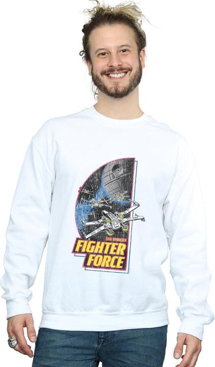 Actual product image Star Wars Mens Fighter Force Sweatshirt (S)