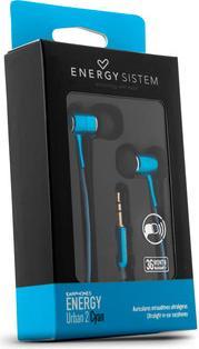 Produktbild Energy Sistem Urban 2 Verkabelt Kopfhörer im Ohr Musik Cyan (keine Geräuschunterdrückung, Kabelgebunden)
