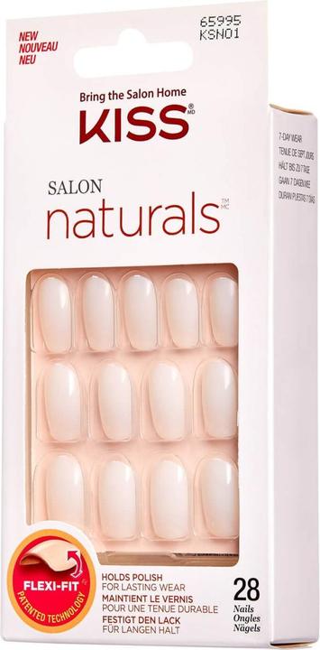 KISS Natural Nails Break Even (Kunstnägel, Blond)