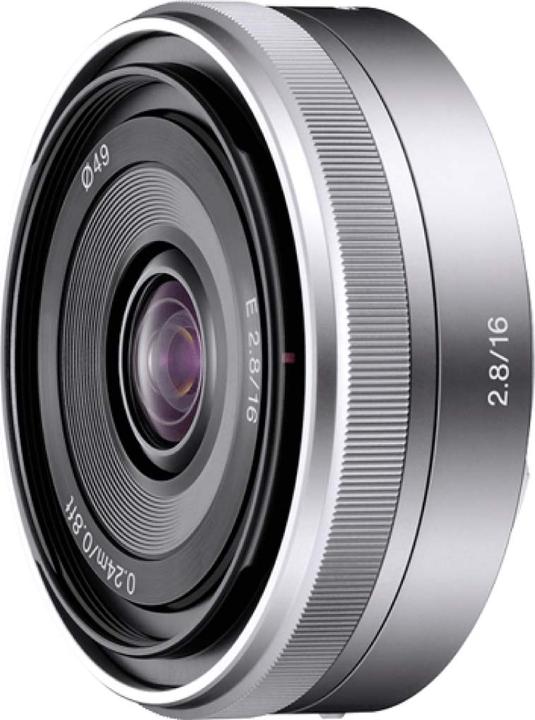 Immagine prodotto Sony E 16mm f/2.8 (Sony E, APS-C / DX)