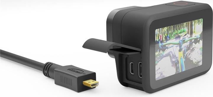 Actual product image Goobay Series 2.0 High Speed Micro HDMI™ Cable with Ethernet (4K/60Hz), 1 m, Black (1 m, HDMI)