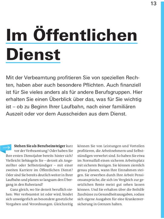 Nährwerte und Zutaten Finanzplaner Beamte (Deutsch, Isabell Öchsner, Thomas Pohlmann, 2024)