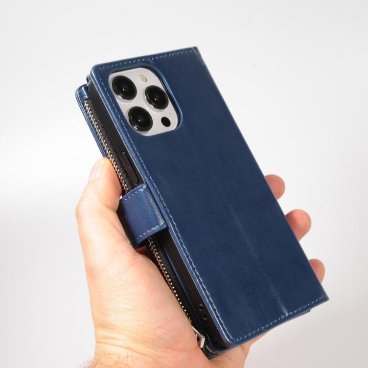 Produktbild PhoneLook Hülle Brieftaschen-Hülle luxuriös und raffiniert mit Magnet Verschluss & Münz- und Kartenfach (Apple iPhone 15 Pro)