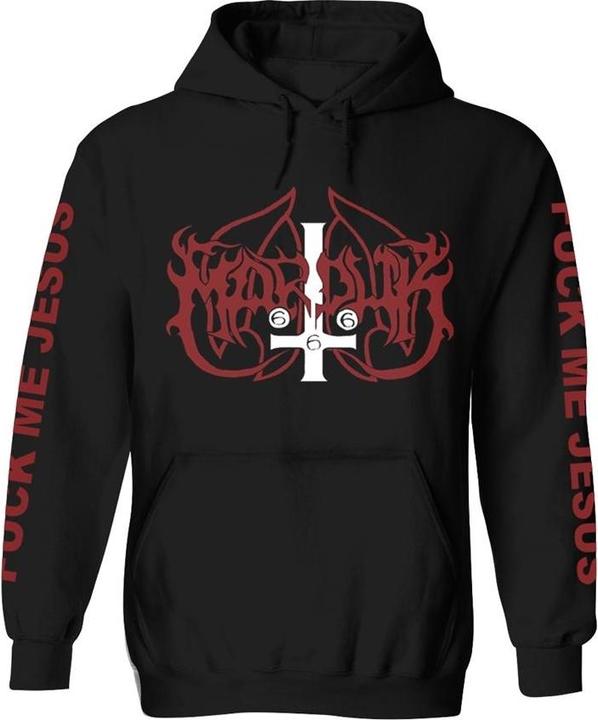Immagine prodotto Universal Textiles Felpa con cappuccio unisex per adulti Fuck Me Jesus (M)