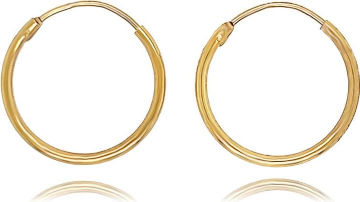 Produktbild Leyda Creolen (Silber 925 1 Mikron Gelb Vergoldet 18k)