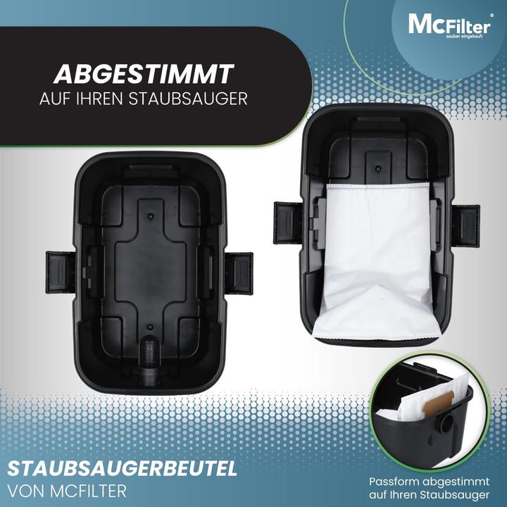 Produktbild Mc Filter 10 Stk. Staubsaugerbeutel (10 x)