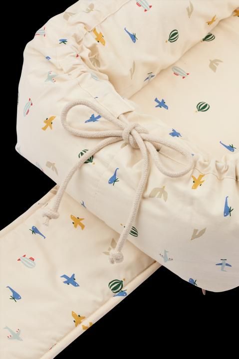 Actual product image Liewood Gro Babynest Peach Aviator