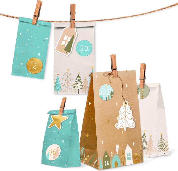 Actual product image Ursus Advent Calendar Sweet Home, Motifs: Christmas, Filled
