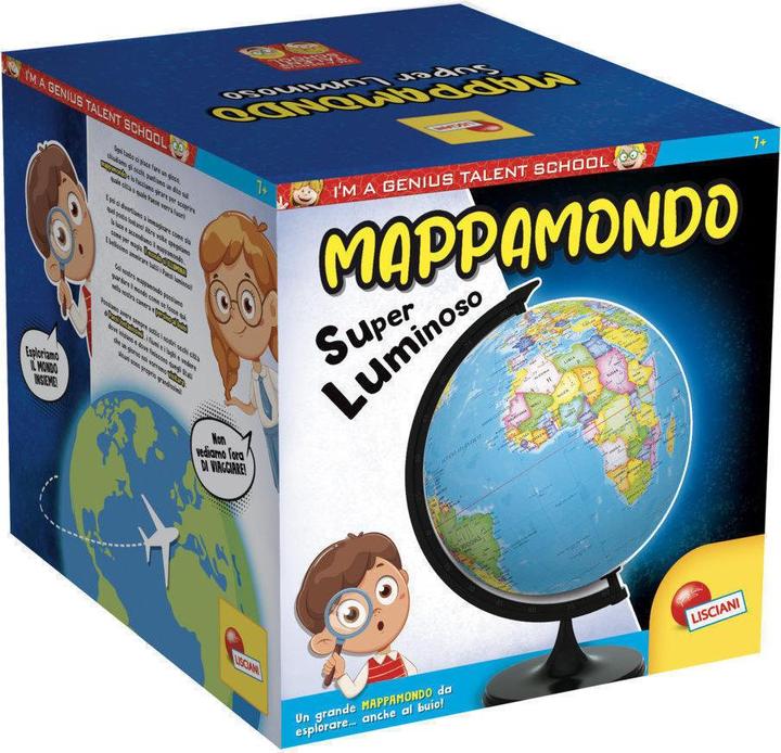 Immagine prodotto Lisciani 100101 - - MAPPAMONDO SUPER LUMINOSO