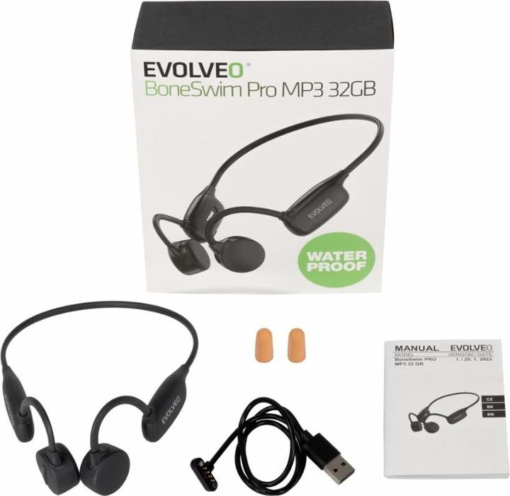 Produktbild Evolveo BoneSwim Pro MP3, bezdrátová (Kabellos)