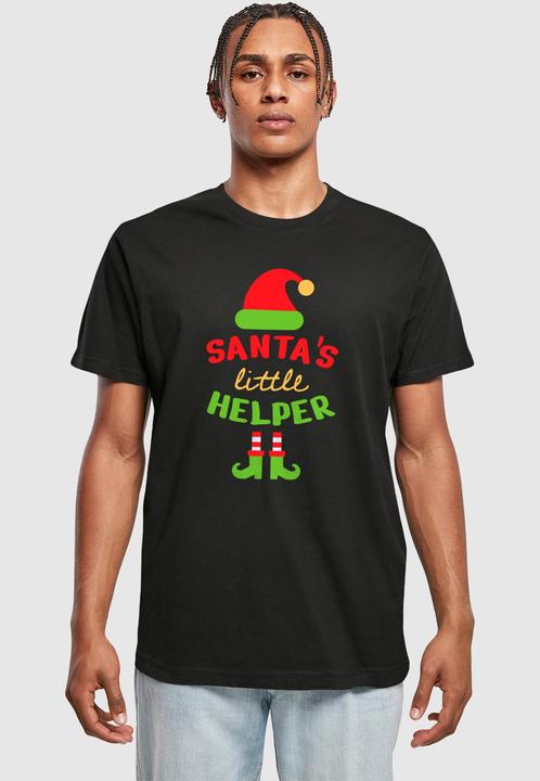 Actual product image Merchcode Christmas Santa's Little Helper Tee - 182053 (L)