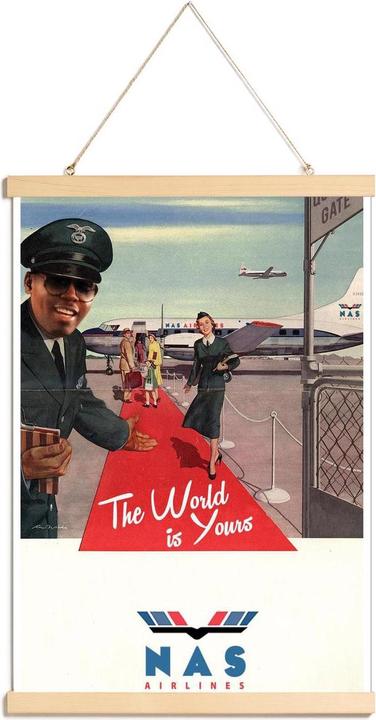 Produktbild Juniqe The World Is Yours (40 x 60 cm)