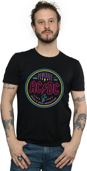 Immagine prodotto AC/DC Circle Neon Maglietta Uomo (S)