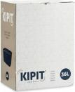 Produktbild Kipit Kunststoff-Rattan-Wäschekorb 36l schwarz (36 l)