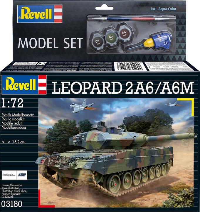 Produktbild Revell Model Set Leopard 2A6/A6M