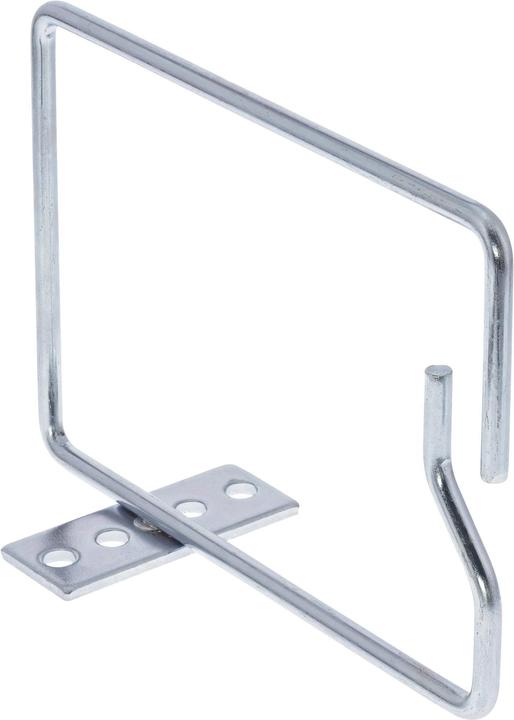 Actual product image InLine ® Cable bracket, metal, galvanized, opening short side, 140x100mm