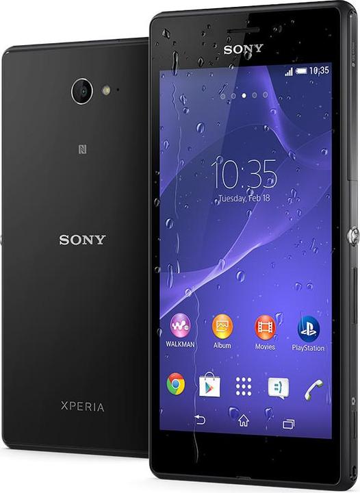 Produktbild Sony Xperia M2 Aqua (8 GB, Schwarz, 4.80", 8 Mpx, 4G)