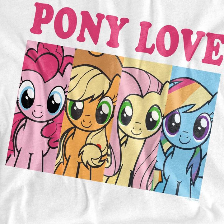 Image du produit My Little Pony - T-shirt PONY LOVE - Adulte (S)