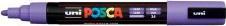 Actual product image Posca Marker PC-5M round tip (Purple, 2.50 mm, 1 x)