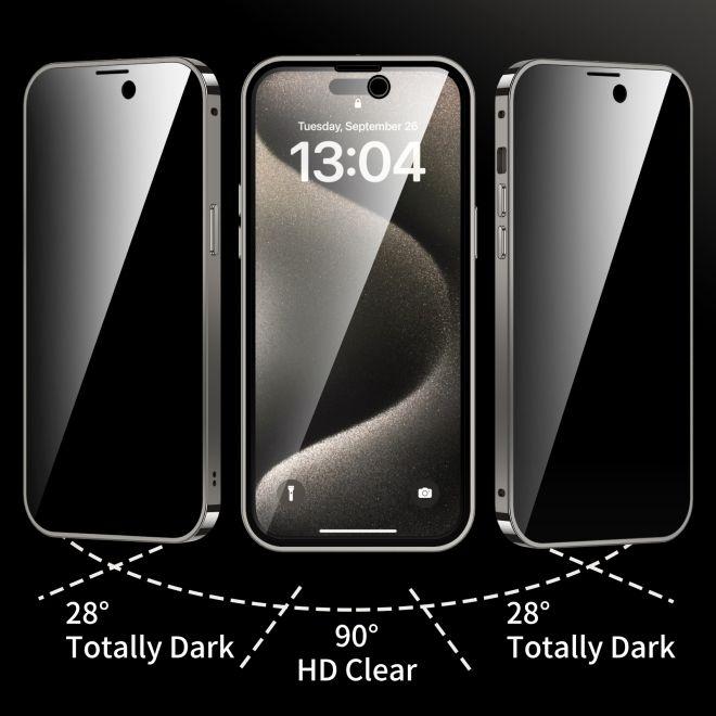 Produktbild MU Classic 360 Grad Hülle Privacy Locking Edition (Apple iPhone 15 Pro)