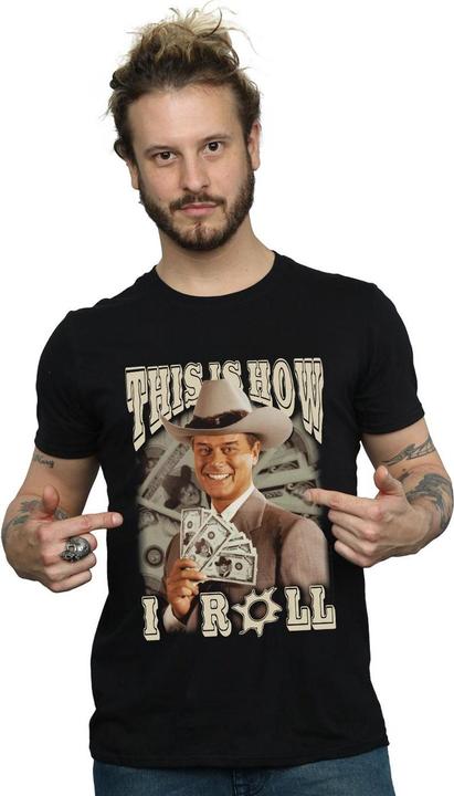 Actual product image Dallas Mens This Is How I Roll T-Shirt (XL)