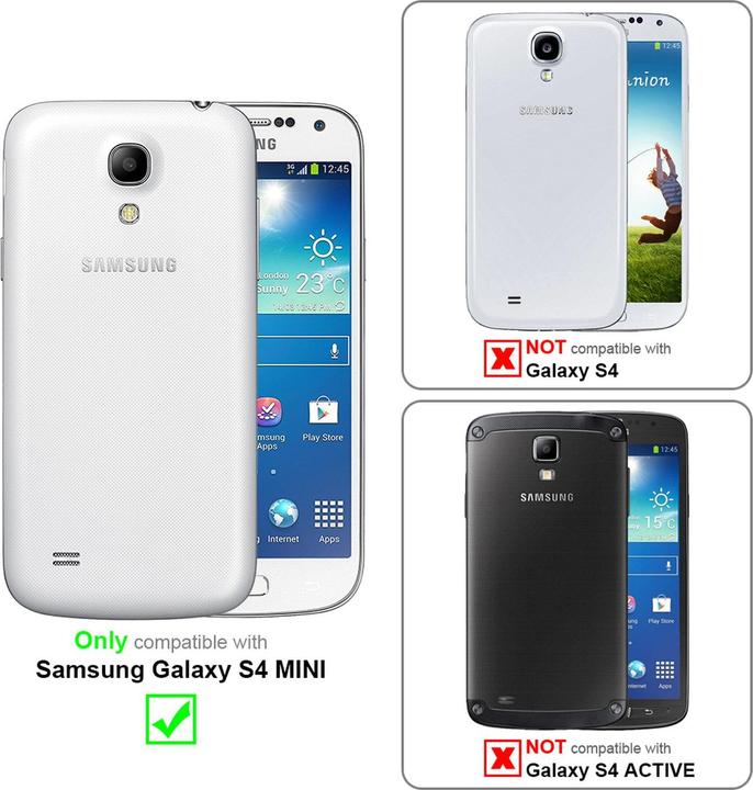 Produktbild Cadorabo Jeans Optik (Samsung Galaxy S4 mini)