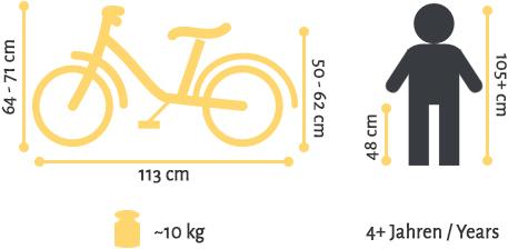 Produktbild Bikestar Urban Jungle (16")