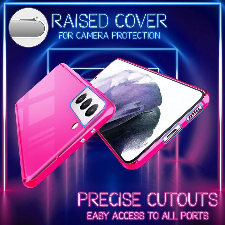 Produktbild Nalia Klare Neon Handyhülle (Samsung Galaxy S21+)
