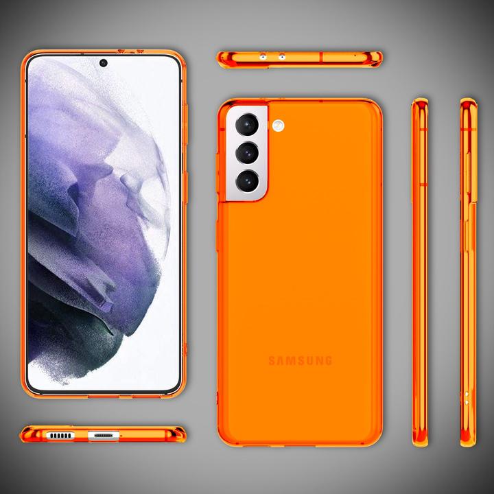 Immagine prodotto Nalia Custodia per cellulare al neon chiaro (Samsung Galaxy S21+)