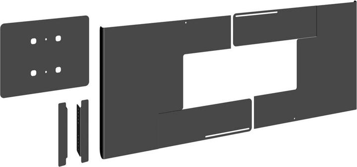 Vogels PFA 9116 - Composant de montage (capot arrière) pour écran LCD - noir - Bil