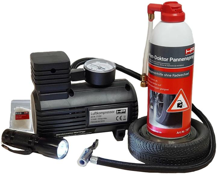 Actual product image HP Autozubehör Tyre puncture kit